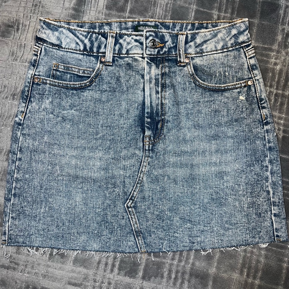 Denim skirt